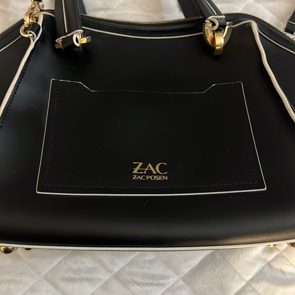 Zac Posen Eartha Elegant Black Crossbody or Handbag’s - Picture 6 of 12